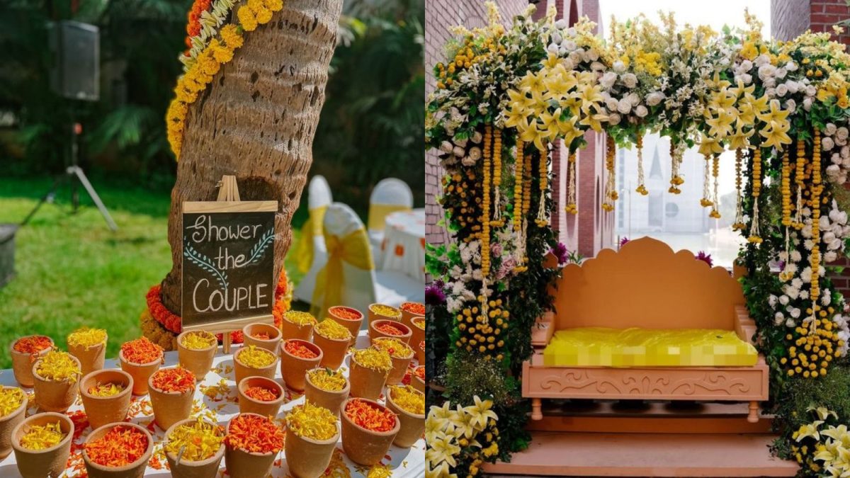 8 Haldi Decor Ideas Under 25k That Is A Total Hit!
