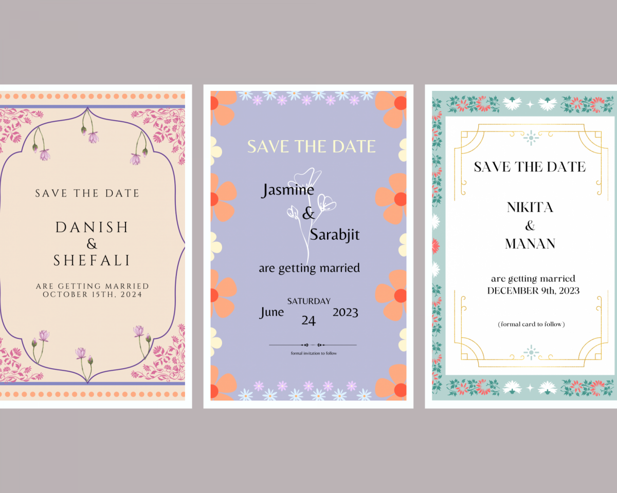 Bookmark These Save The Date Formats ASAP!