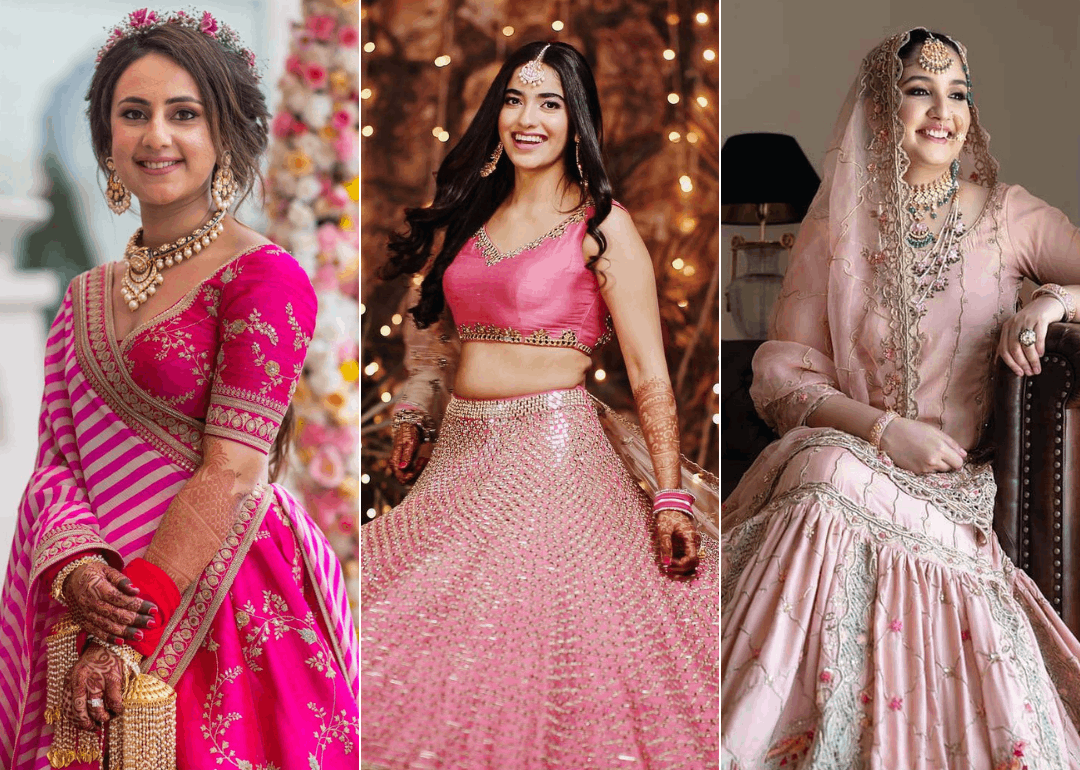 Barbie Theme Pink Outfits For Your Sangeet Ceremony